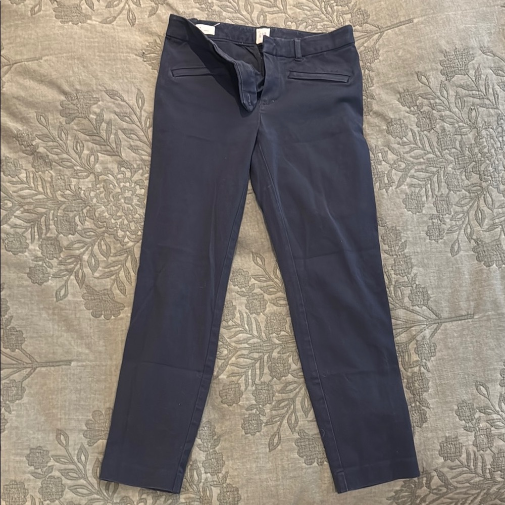 GAP Blue Ankle Cropped Chino Pants